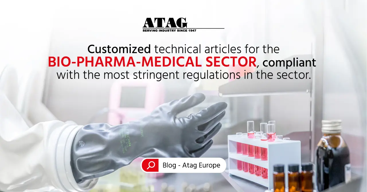 Customised technical articles for the bio-pharma-medical sector, complying with the strictest industry regulations.