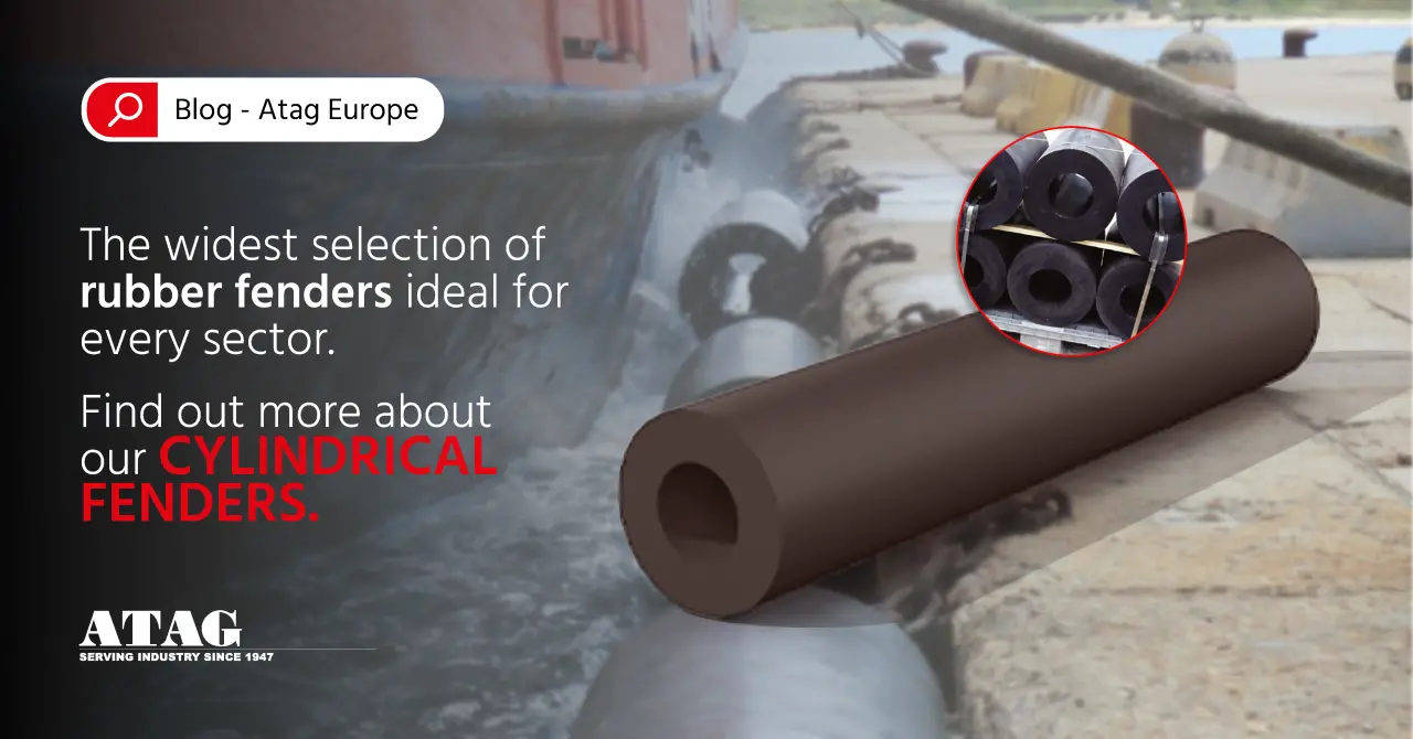 The complete range of ATAG nautical fenders. Focus: Cylindrical fenders
