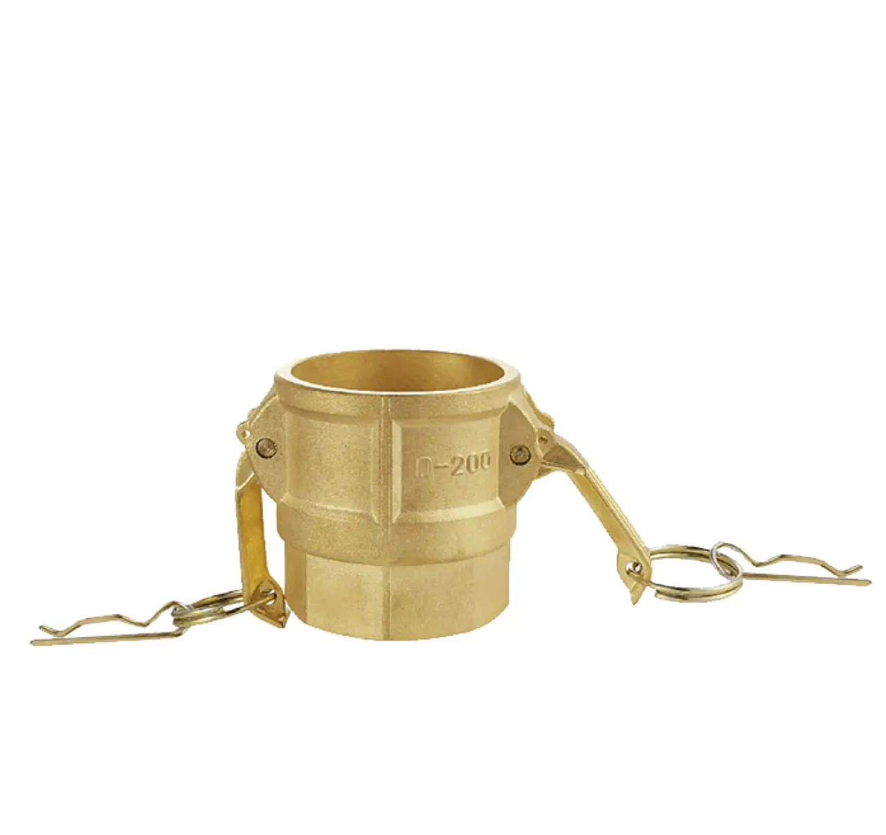11RCAMO-D RACC. CAMLOCK 'D' OTTONE