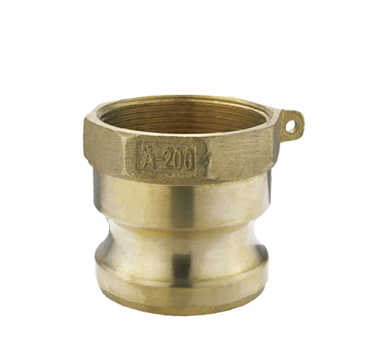 11RCAMO-A RACC. CAMLOCK 'A' OTTONE